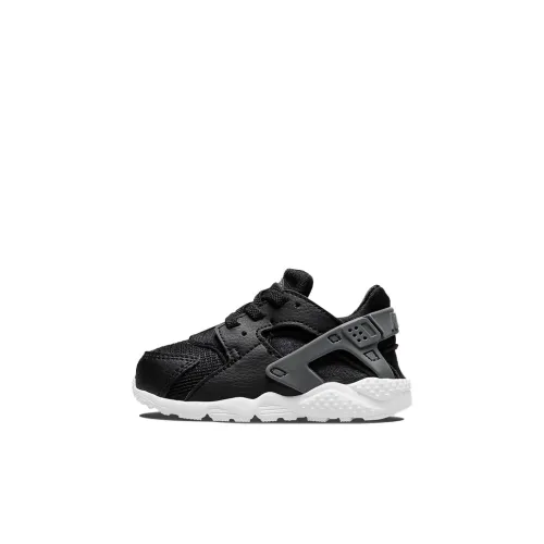 nike Huarache Run Low Топ Беговые кроссовки Черный Infant и Toddler