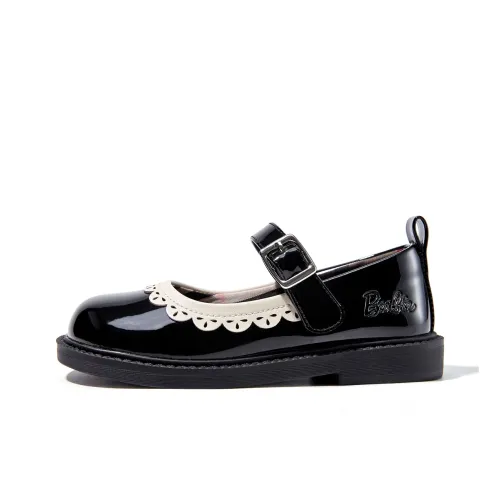 Барби Принцесса Устойчивая к истиранию противоскользящая низкая кожаная обувь для детей Подростки