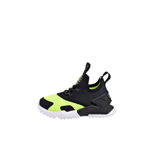 Nike Huarache Drift Low Топ Обувь для малышей Черный Зеленый Infant And Toddler