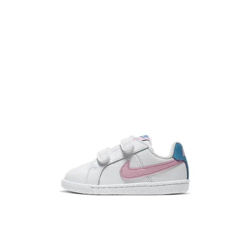 Nike Low Топ Скейтборд Кроссовки Белые Синие Розовые Для Малышей И Детей Предприятия