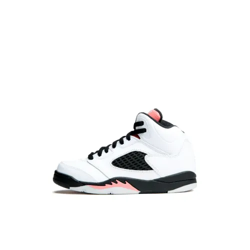 Jordan Air Джордан 5 Детские баскетбольные кроссовки Высокий Топ Предшкола