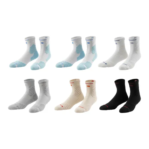 UZIS Баскетбольные носки Унисекс упаковка из 6 пар