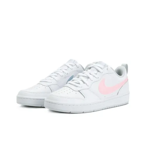 Nike Court Borough 2 Low Топ Детские Скейтбординги Белый Синий Розовый