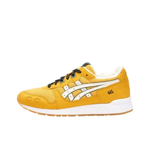 Asics Gel Lyte GS Low Топ Детские беговые кроссовки Желтый белый Подростки