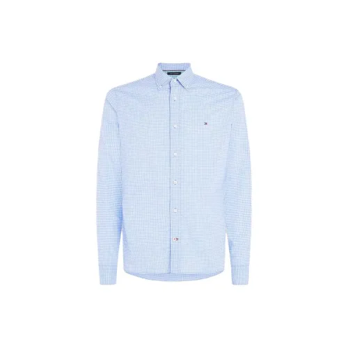 Tommy Hilfiger Рубашка Мужская Синяя