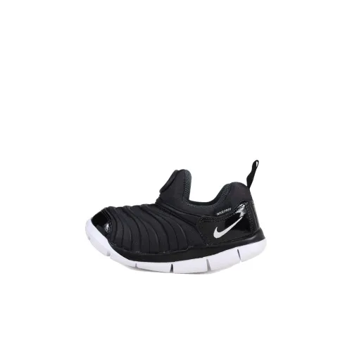 Nike Dynamo Free Черный Slip-resistant с амортизаторами Низкий топ Обувь для малышей Черный Infant и Toddler