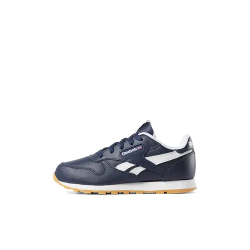 Reebok Classic Leather Детская беговая обувь с низким верхом для дошкольников