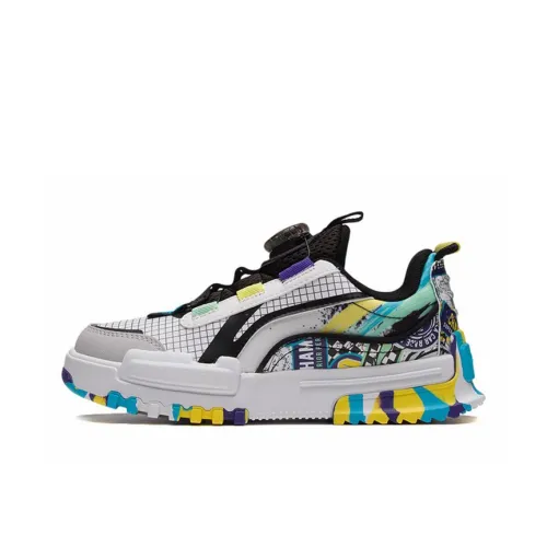 LINING YOUNG Trek 2,0 Ultra Dimension MID Противоскользящий Устойчивый к истиранию Низкий Топ Детская Повседневная Обувь Подростки