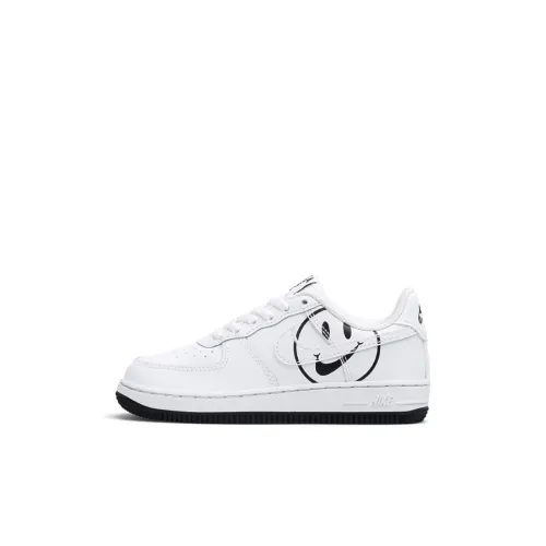 Nike Air FORCE 1 LV8 2 'Have A Nike Day' Смайлик Амортизация Износостойкий Низкий Топ Скейтборд Кроссовки Белый Черный