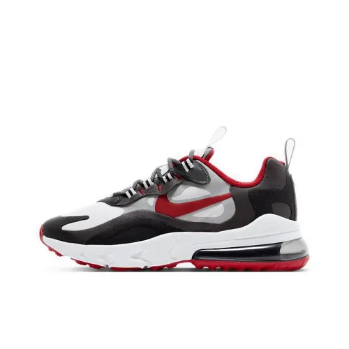 Nike Air Max 270 Low Топ Детские Беговые Кроссовки Черный Белый Красный Подростки