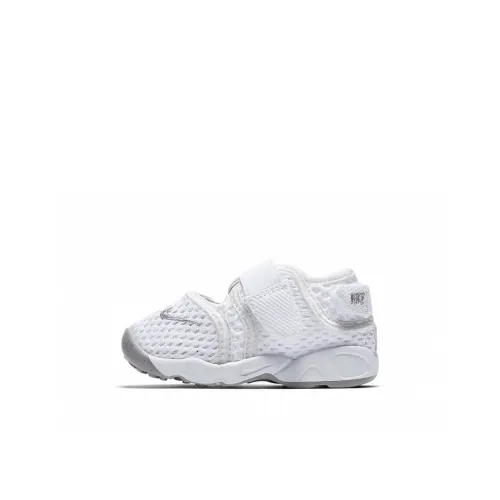 Nike Aqua Rift Low Топ Спортивная повседневная обувь Чисто белый Infant And Toddler
