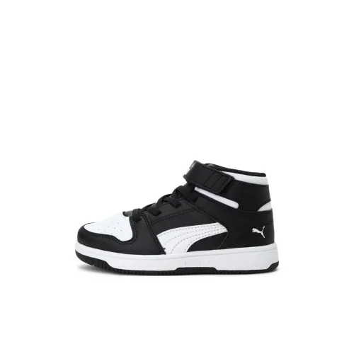 PUMA Rebound Layup Детские Скейтбординги Высокие Топы Для Детей
