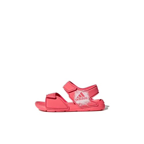 Adidas Altaswim I Slip-Resistant и Breathable Низкие Кеды для Малышей Розовые и Красные Infant и Toddler