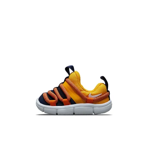 nike Novice Устойчивая к истиранию Низкая Обувь для малышей Университетский Золотой Младенец и Малыш