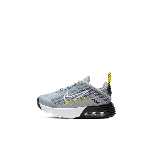 Nike Air Max 2090 Low Топ Обувь для малышей Серо-голубой Желтый Infant Wa Toddler