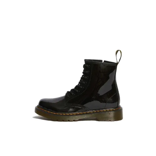 Dr.Martens Детские кожаные сапоги для дошкольников