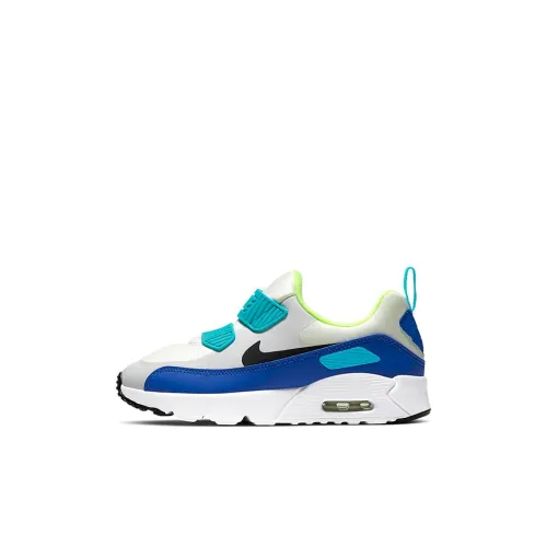 Nike Air Max Tiny 90 Kids Lifestyle Shoes Белый Синий Детские 3-7 лет