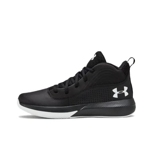 Under Armour Lockdown 4 Детские баскетбольные кроссовки MID Топ Школьный возраст