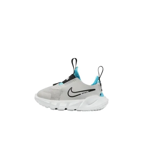 nike Flex Runner 2 TD Амортизация Износостойкий Низкий Топ Обувь для малышей Серо-голубой Infant And Toddler