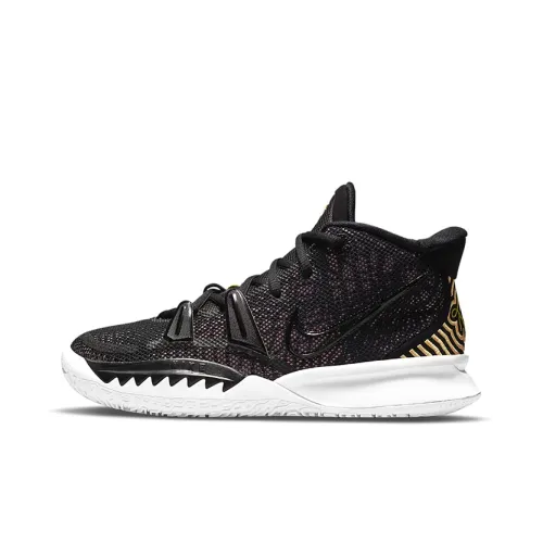 Детская баскетбольная обувь Nike Kyrie 7, модель MID, топ, школьный возраст