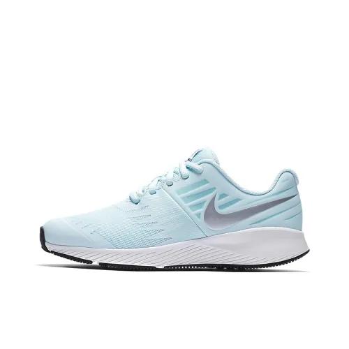 Nike Star Runner Low Топ Детские Беговые Кроссовки Светло-Синий Подростки