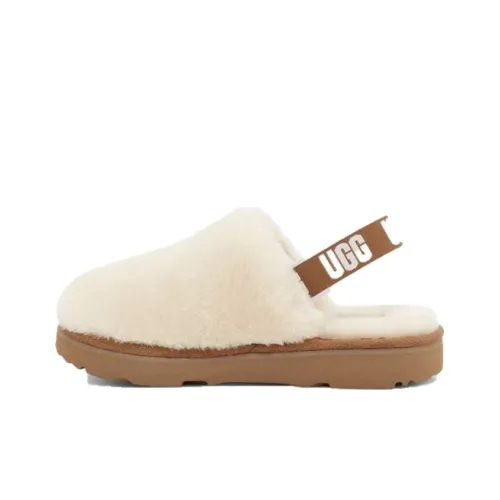 UGG FLUFF YEAH Стильные Сандалии Сливового цвета для Подростков