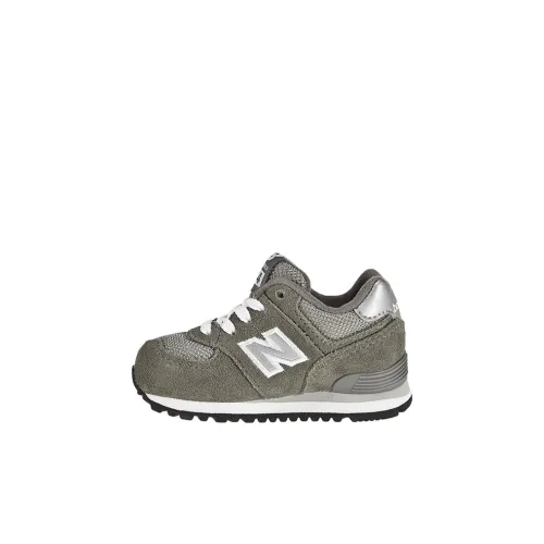 New Balance Низкий Топ Обувь для малышей Gray Infant и Toddler