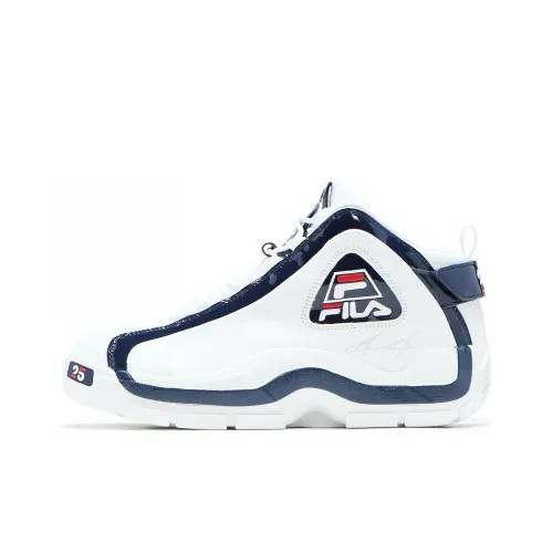 FILA KIDS Анти KICK Амортизация MID Топ Детские Баскетбольные Кроссовки Белый Подростки