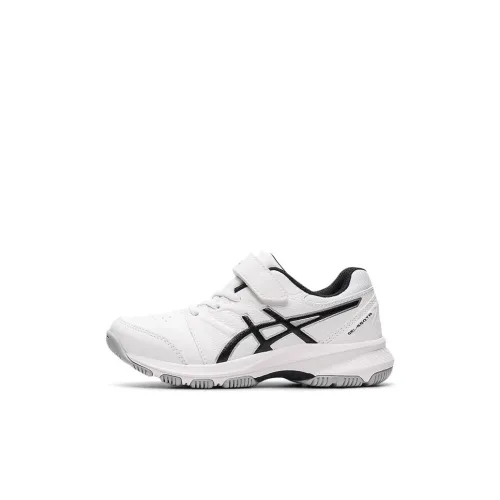 Asics Гель 550TR Low Топ Детская беговая обувь Белый Черный для детей 3-7 лет