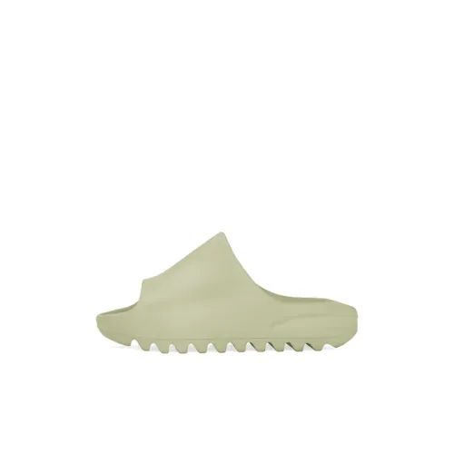 Adidas Originals Yeezy Slide Горохово-зеленый 'Смола' Противоскользящие устойчивые к истиранию Детские тапочки для дома Детские
