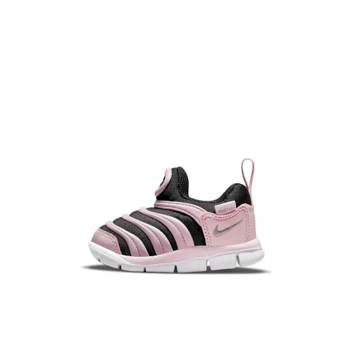 Nike Dynamo Free Low Топ Спортивная повседневная обувь Черно-розовый Для малышей и детей дошкольного возраста