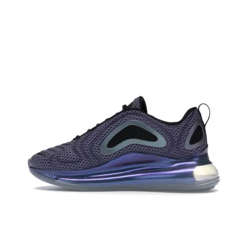Nike Air Max 720 Low Топ KIDS Lifestyle Shoes Черный Фиолетовый Подростки