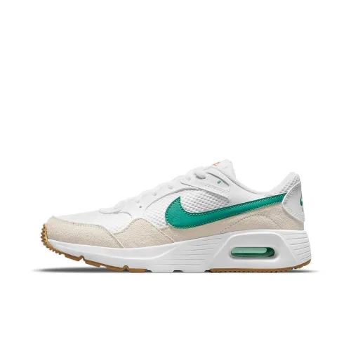 Nike Air Max SC Low Топ Детские беговые кроссовки Бежевый Белый Зеленый Многоцветный Подростки