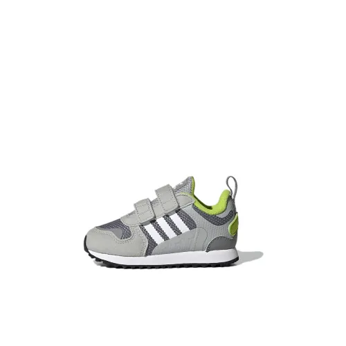 Adidas Originals ZX 700 HD CF I Устойчивая к истиранию низкая обувь для малышей Gray Infant и Toddler