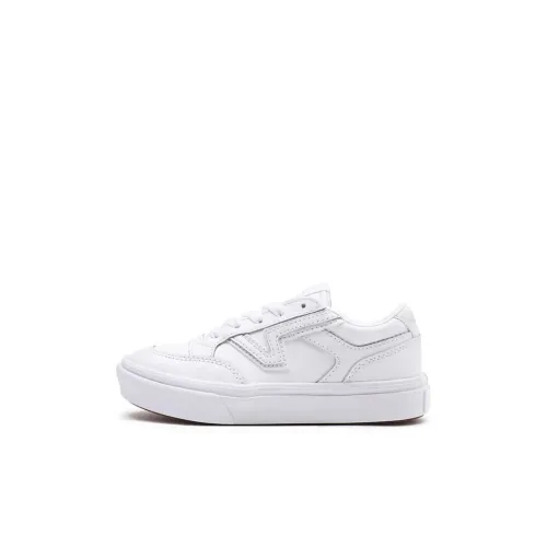 Vans Classic Tumble Lowland Comfycush Низкий Топ Детские Скейтбординги Белый Children Возраст 3-7 лет