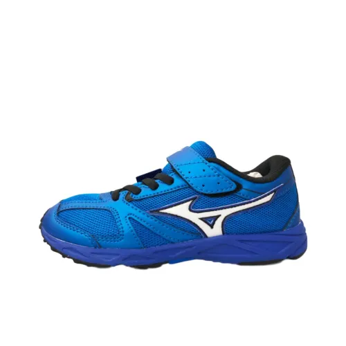 Mizuno Детская беговая обувь Низкий топ Темно-синий Школьный возраст