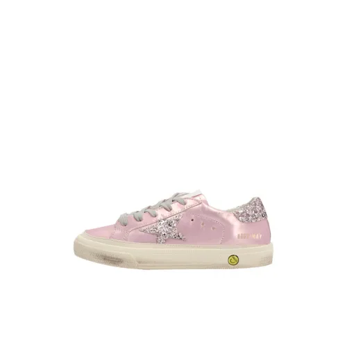 Golden Goose May Star Детские Скейтбординги Низкий Топ Kids
