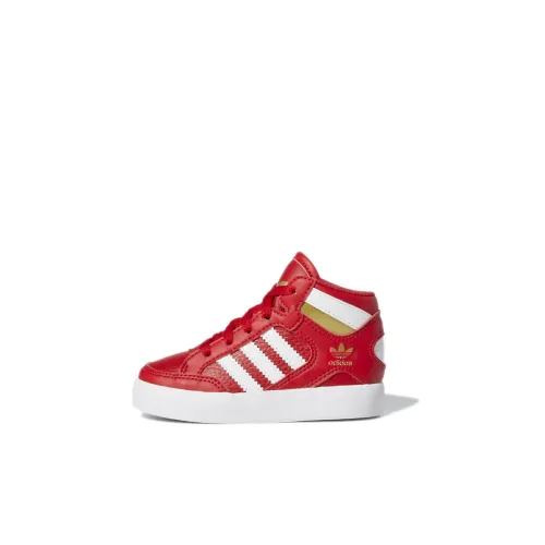 Adidas Originals Hardcourt Аbrasion Resistant Slip Resistant MID Топ Обувь для малышей Infant And Toddler