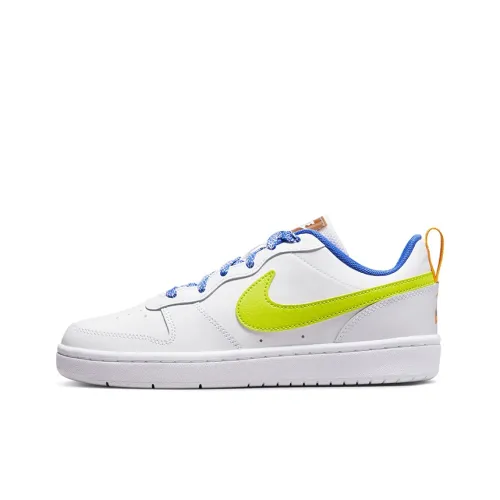Nike Court Borough Low 2 Low Топ Скейтборд Кроссовки Белый Зеленый