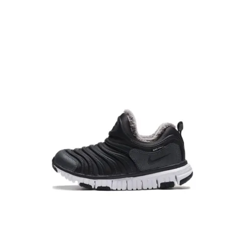 Nike Dynamo Free Slip Resistant Shock Absorbers Kids Lifestyle Shoes Черный белый Дети Возраст 3-7 лет