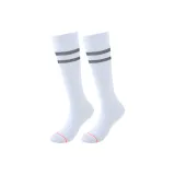 Белый с черными полосами, профессиональный, скакалка, компрессионные носки, спортивные носки