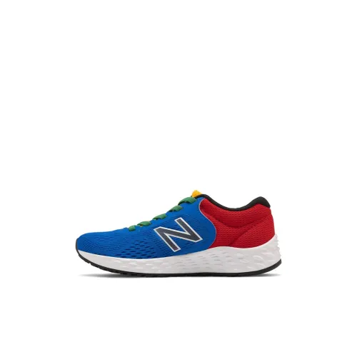 New Balance NB Arishi Series Амортизация Низкий Топ Детская Беговая Обувь Синий Красный Детский