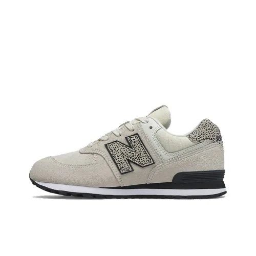New Balance NB 574 Series Принт с животными Повседневная обувь Хаки Подростки