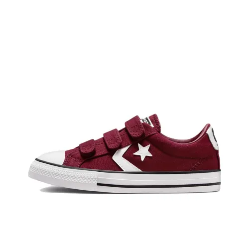 Converse Star Игрок 76 Easy On Low Топ Kids Кеды Burgundy Подростки