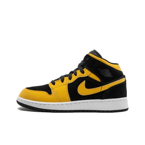 JORDAN Air Jordan 1 Детская баскетбольная обувь MID Топ Унисекс