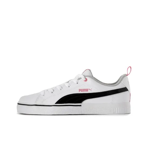 PUMA VULC BG Breakpoint VULC BG Low Топ Детские Скейтбординги Белый черный Подростки