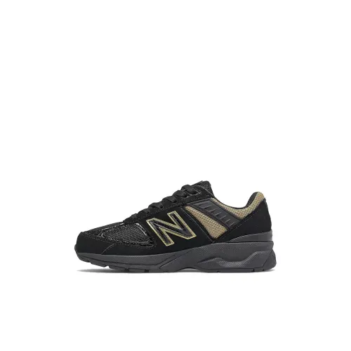New Balance NB 990 V5 Детские повседневные кроссовки Черный Золотой Дети 3-7 лет