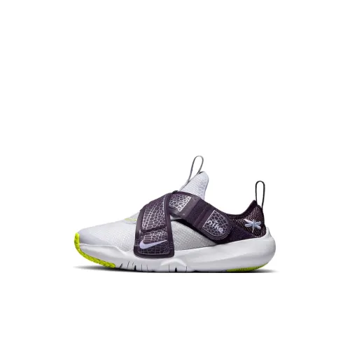 nike Flex Advance SE Low Топ Детские беговые кроссовки Серо-фиолетовый Children Возраст 3-7 лет