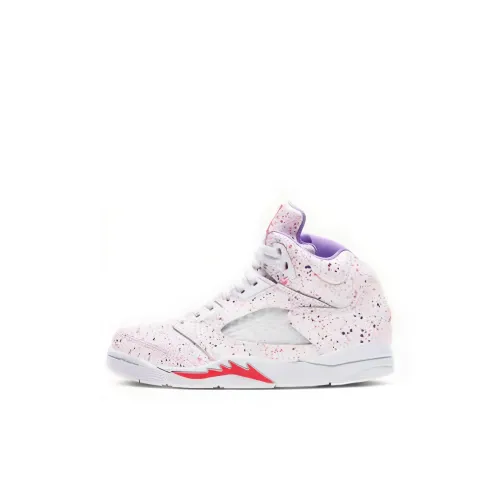 Jordan Air Джордан 5 Детские баскетбольные кроссовки MID Топ Pre School