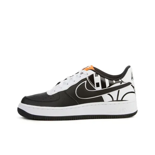 Nike Air FORCE 1 LV8 Low Топ Детские Скейтбординги Черный Подростки